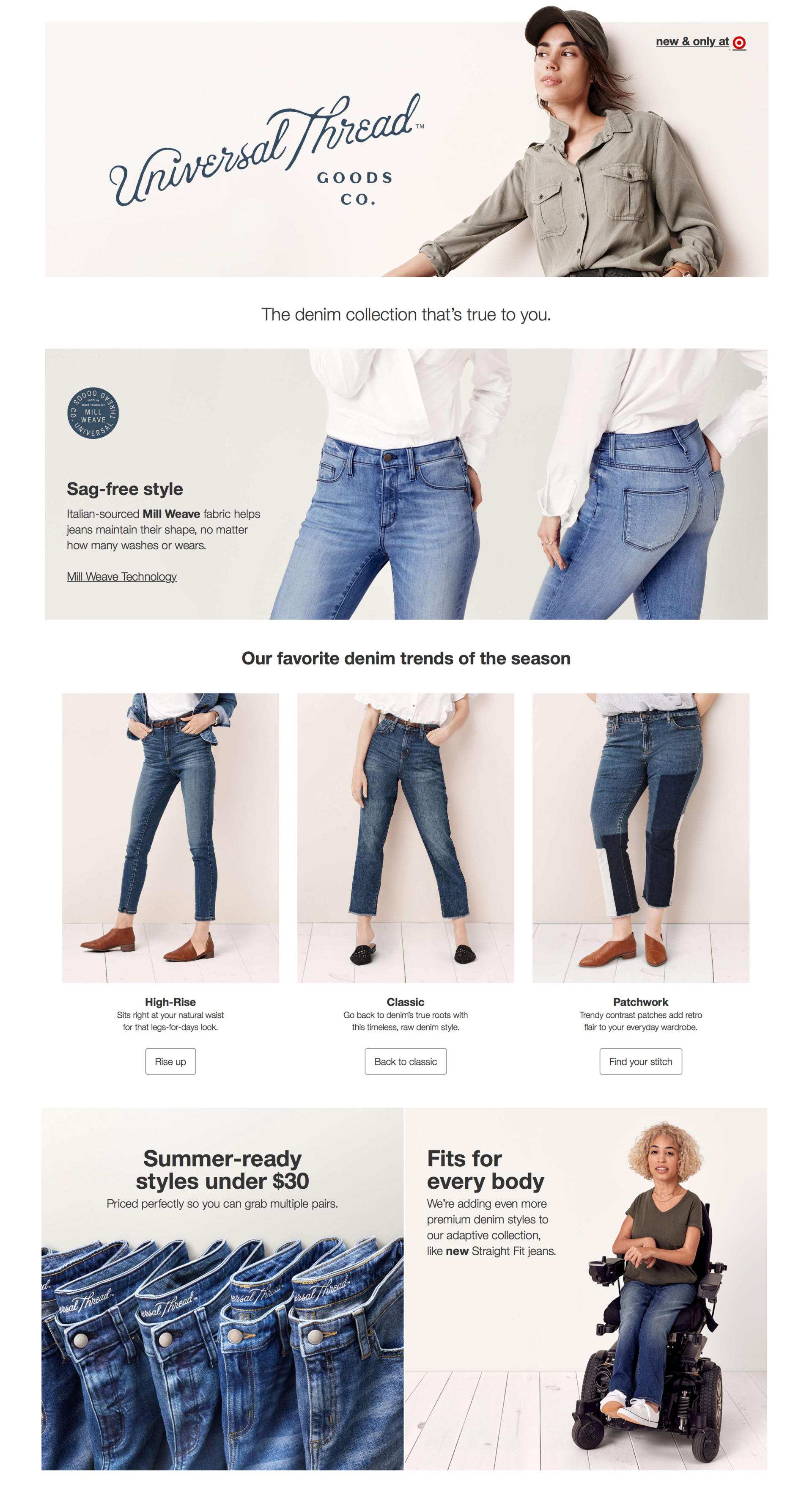 Target Jeans: Universal Thread Denim Review - Abby Saylor Armbruster